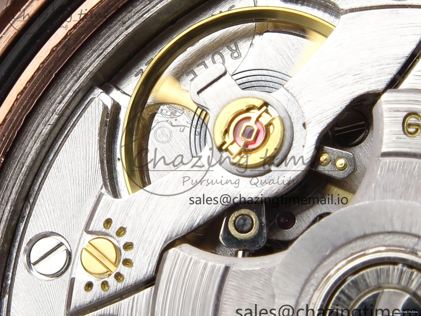 0217 QuickDry Day Date 40 RG 228235 KF 1:1 Best Edition Brown Roman Dial on President Bracelet VR3255 (Gain Weight) 838